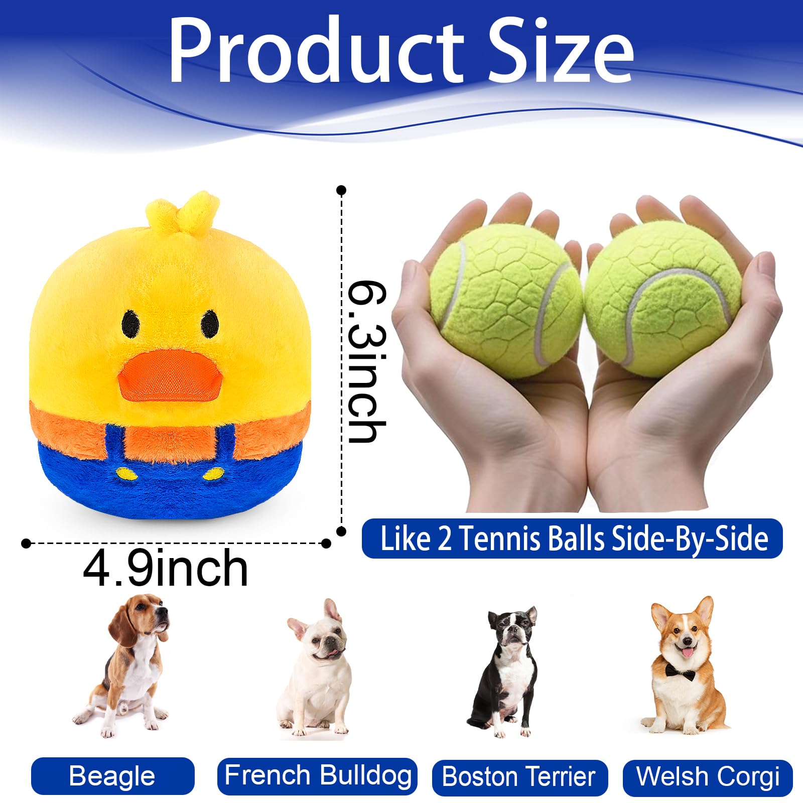 VYsTN dog toy designed for small and medium dogs indoors, reducing boredom.