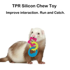 VZqola 7-pack set offers varied textures for curious small pets.