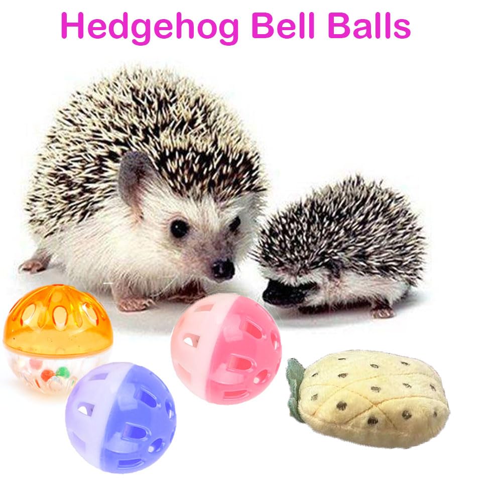 VZqola hedgehog enrichment ball promotes interactive play and exploration.