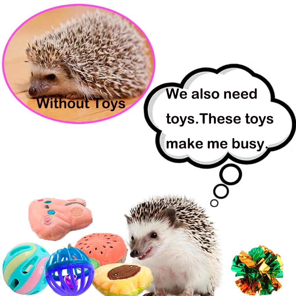 VZqola hedgehog foraging toy feature aids safe, engaging play sessions