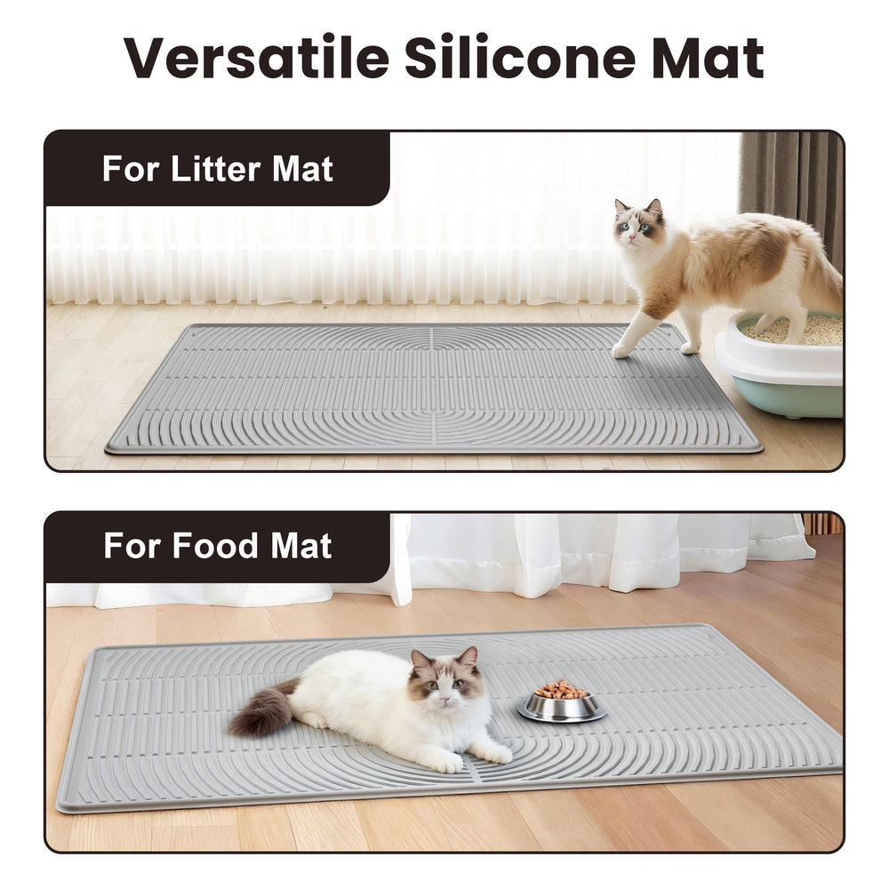 VZYTV cat litter mat suitable for multi-cat households with durable design