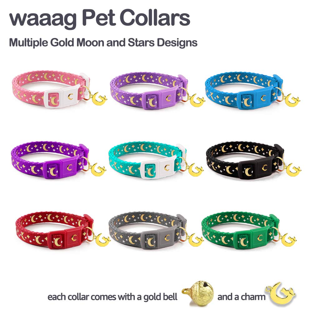 WAAAG cat collar packaging gift-ready presentation appeals to pet gift buyers.