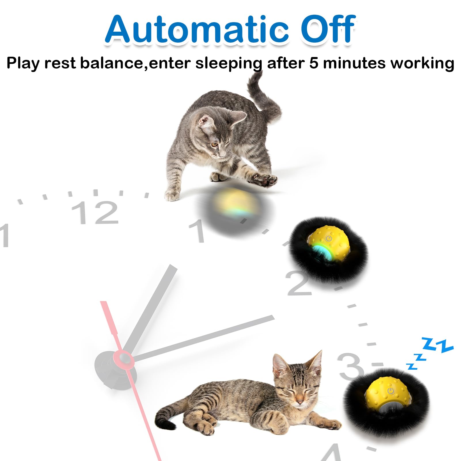 Waaiio three-speed modes blue purple yellow for varied play styles