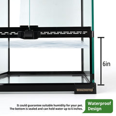 waazoorep top ventilation mesh enables airflow and comfortable enclosure conditions.