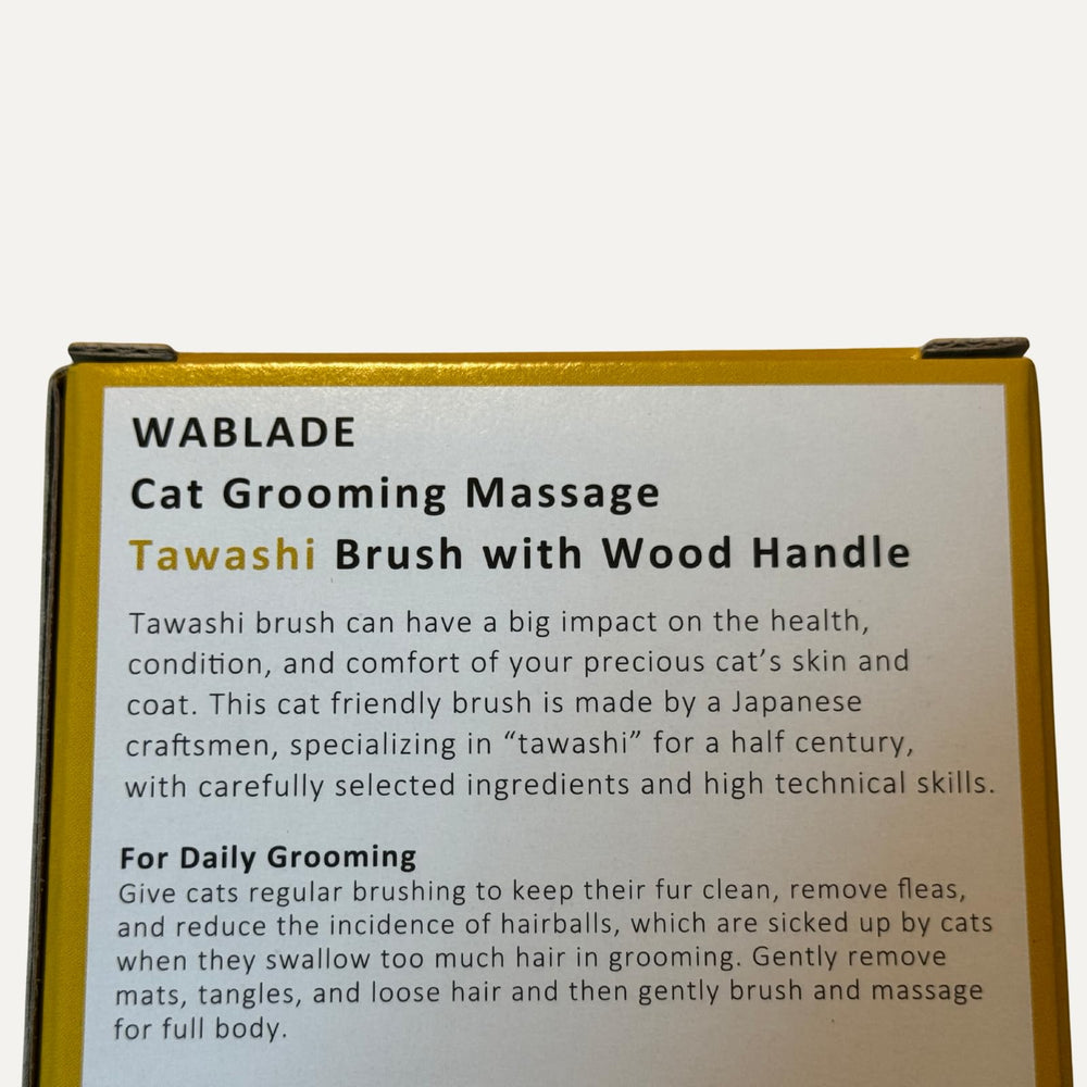 Wablade Type A brush dimensions image showing compact size for daily use