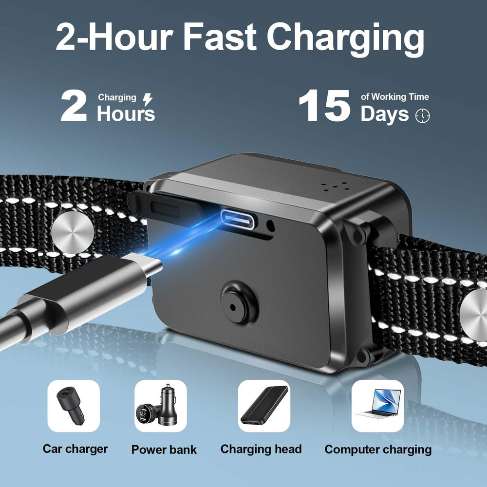 Wacnem Citronella Bark Collar vibration mode delivers gentle alerts