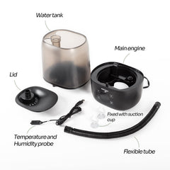 WACOOL extendable tube enables flexible misting directions