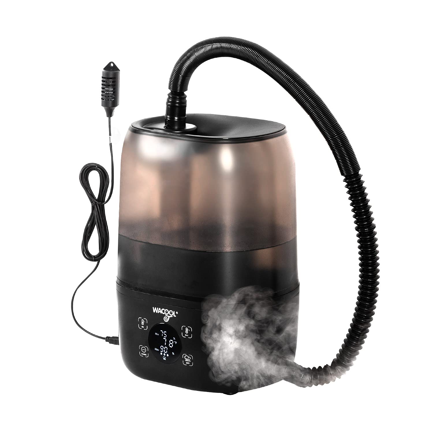WACOOL Reptile Fogger with humidistat LED display for precise climate control