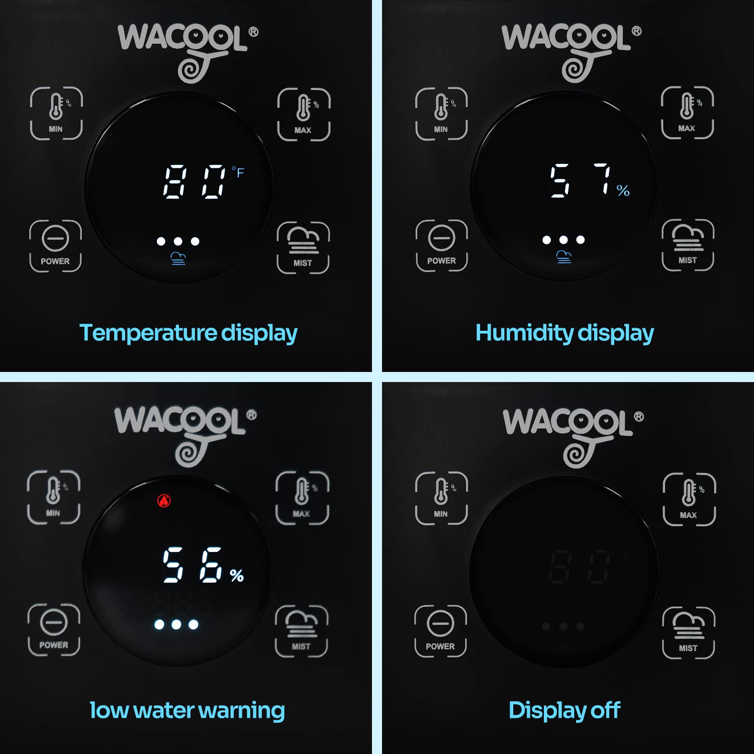 WACOOL fogger operates quietly for a calmer terrarium