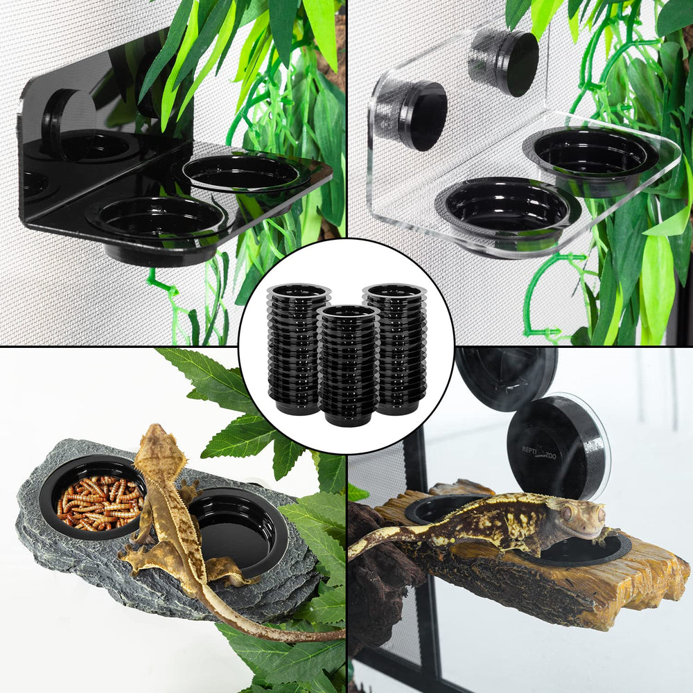 WACOOL feeding cups in use providing precise portions and reduced mess.
