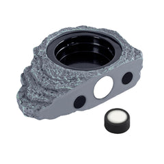 Wacool Terra Gecko Ledge 3 cups keeps multiple foods accessible