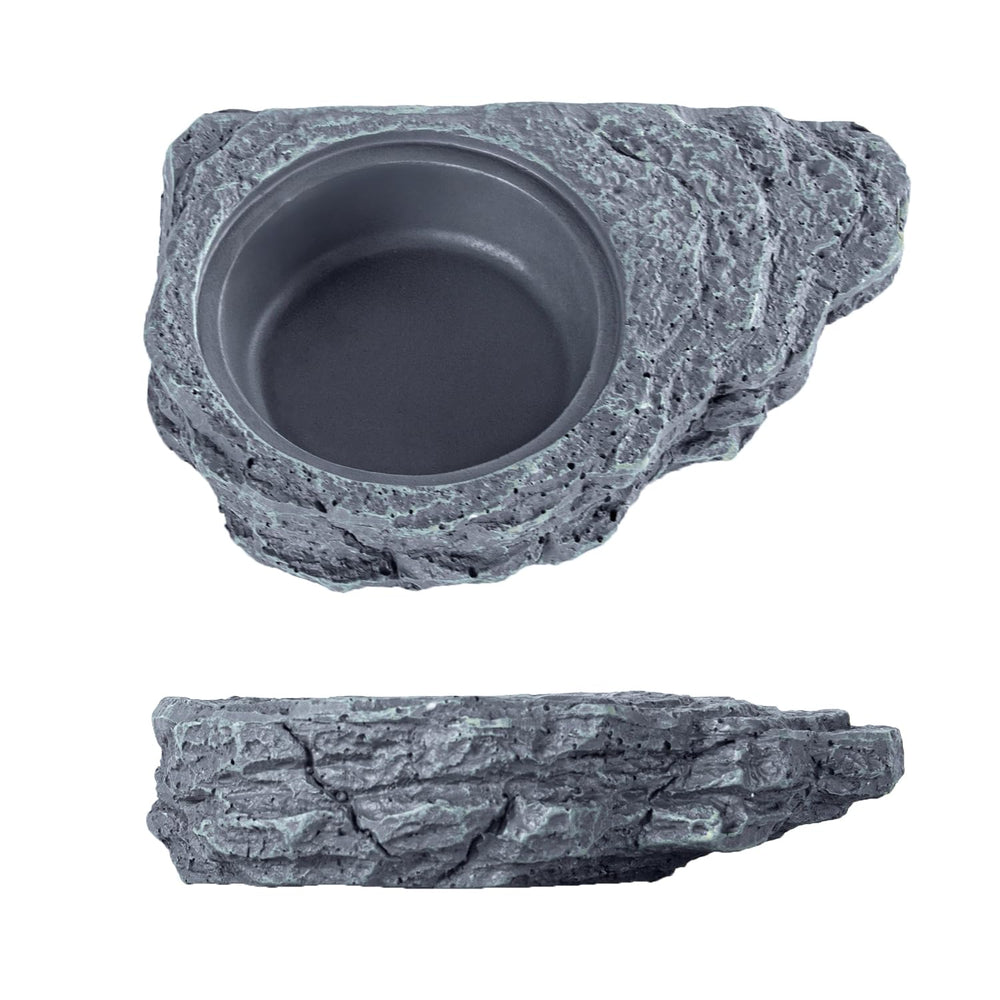 Wacool Terra Gecko Ledge Rock Design blends with terrarium scenery