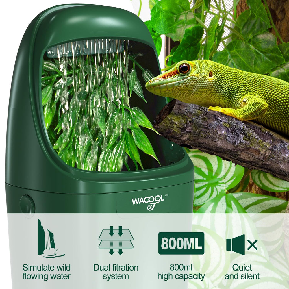 WACOOL TERRA water dripper droplets feeding reptile hydration