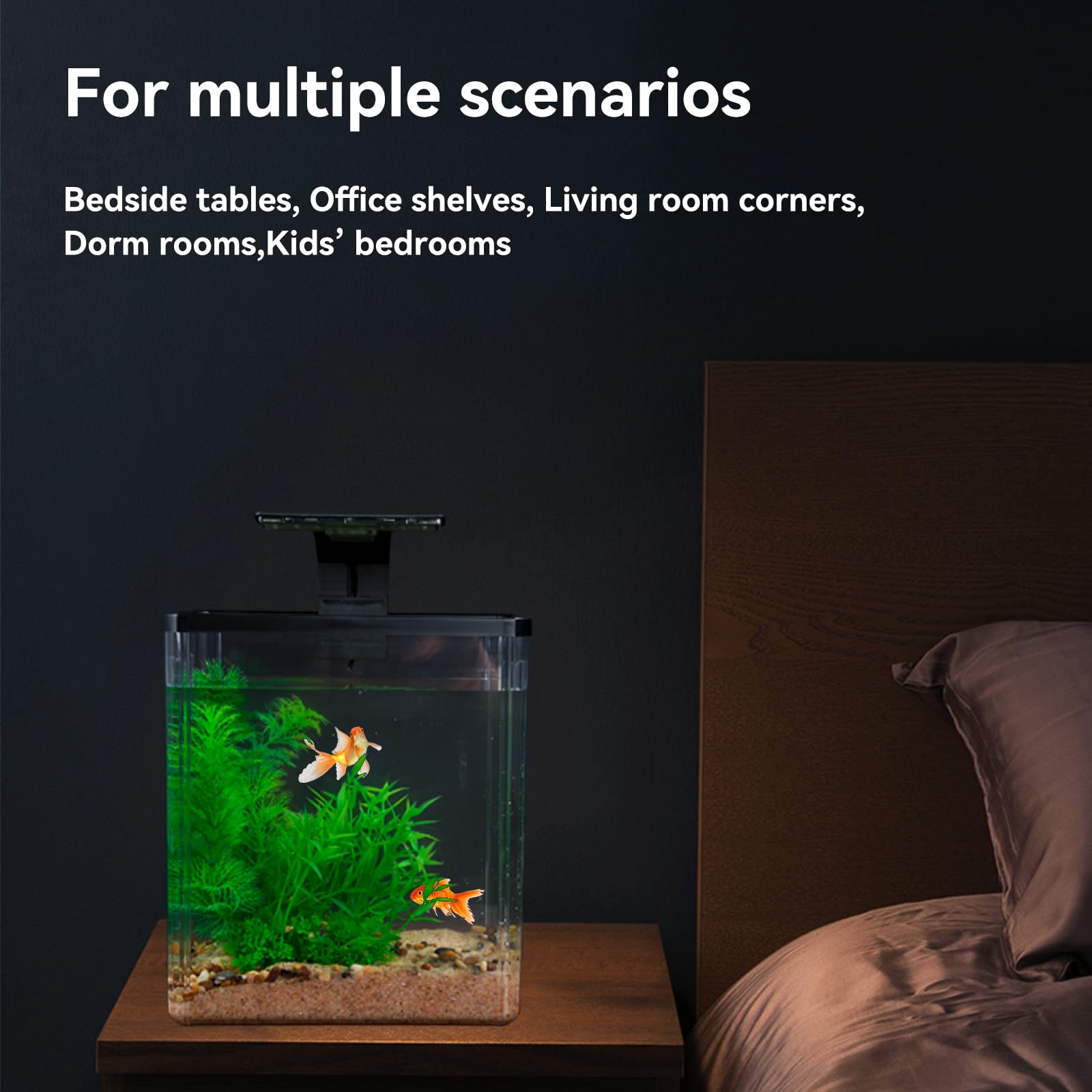 Wagrvuy compact aquarium packaging for easy unboxing and setup.