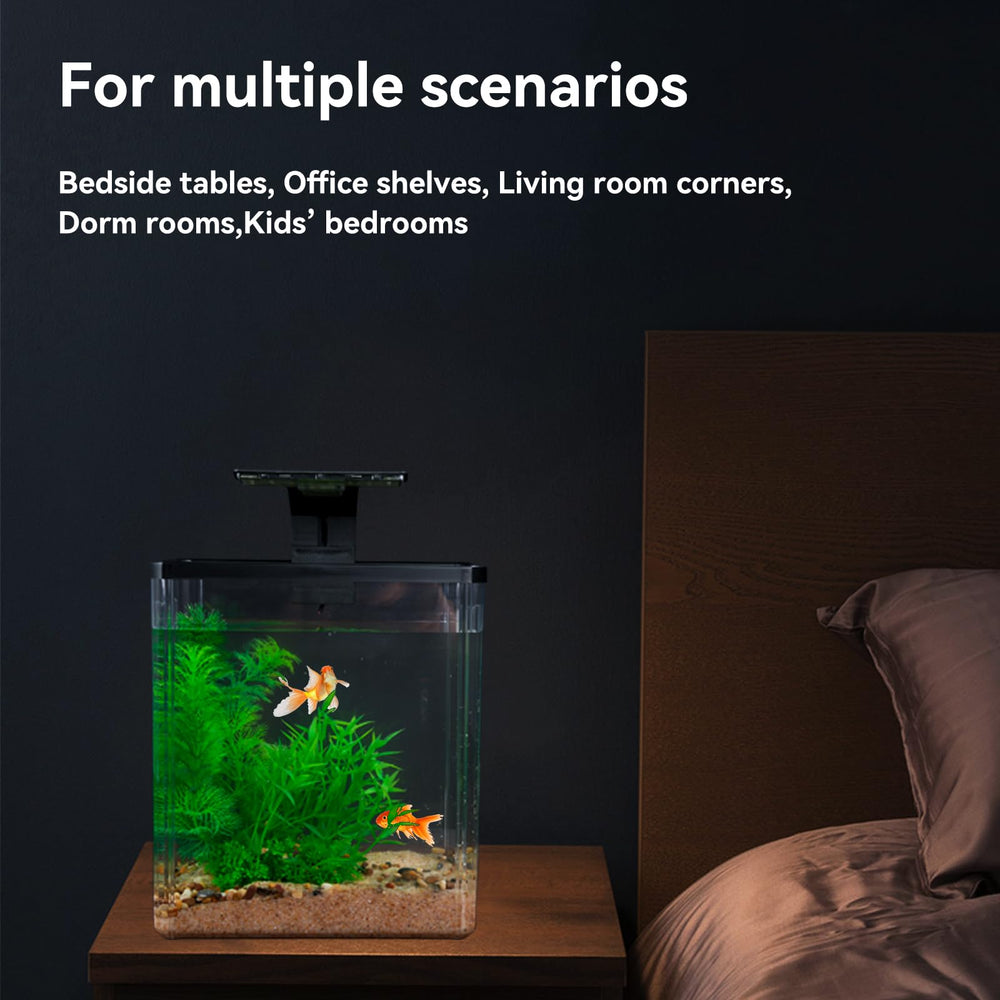 Wagrvuy compact aquarium packaging for easy unboxing and setup.