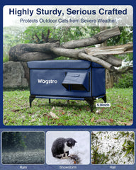Wagstro escape-door design image demonstrates secure access for outdoor cats.