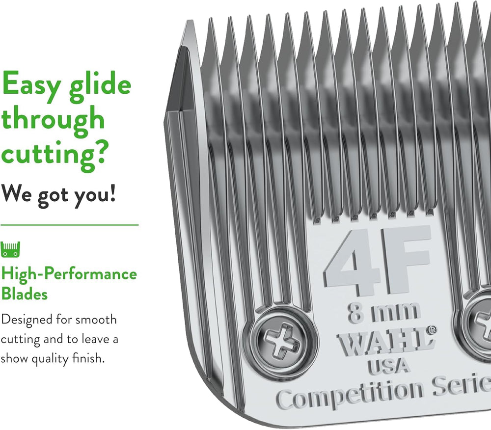 Wahl 2375-100 blade assembly shown for easy replacement and consistent grooming