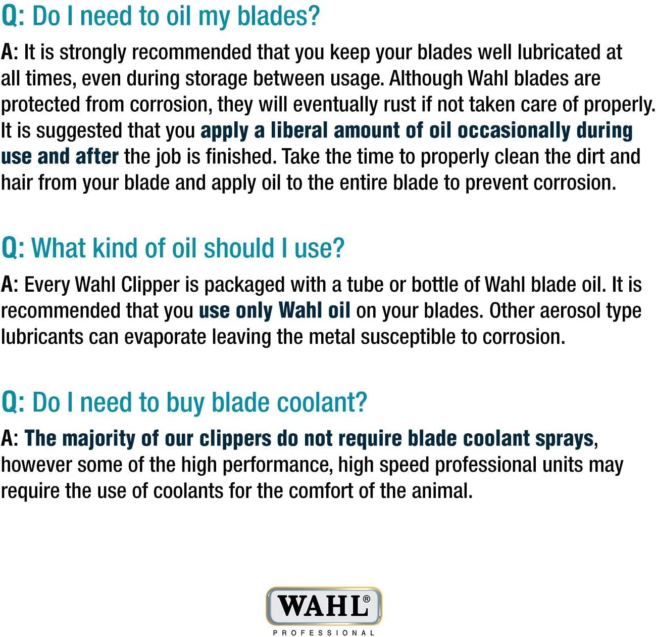 WAHL 5-in-1 Diamond Blade compatible across multiple clippers.