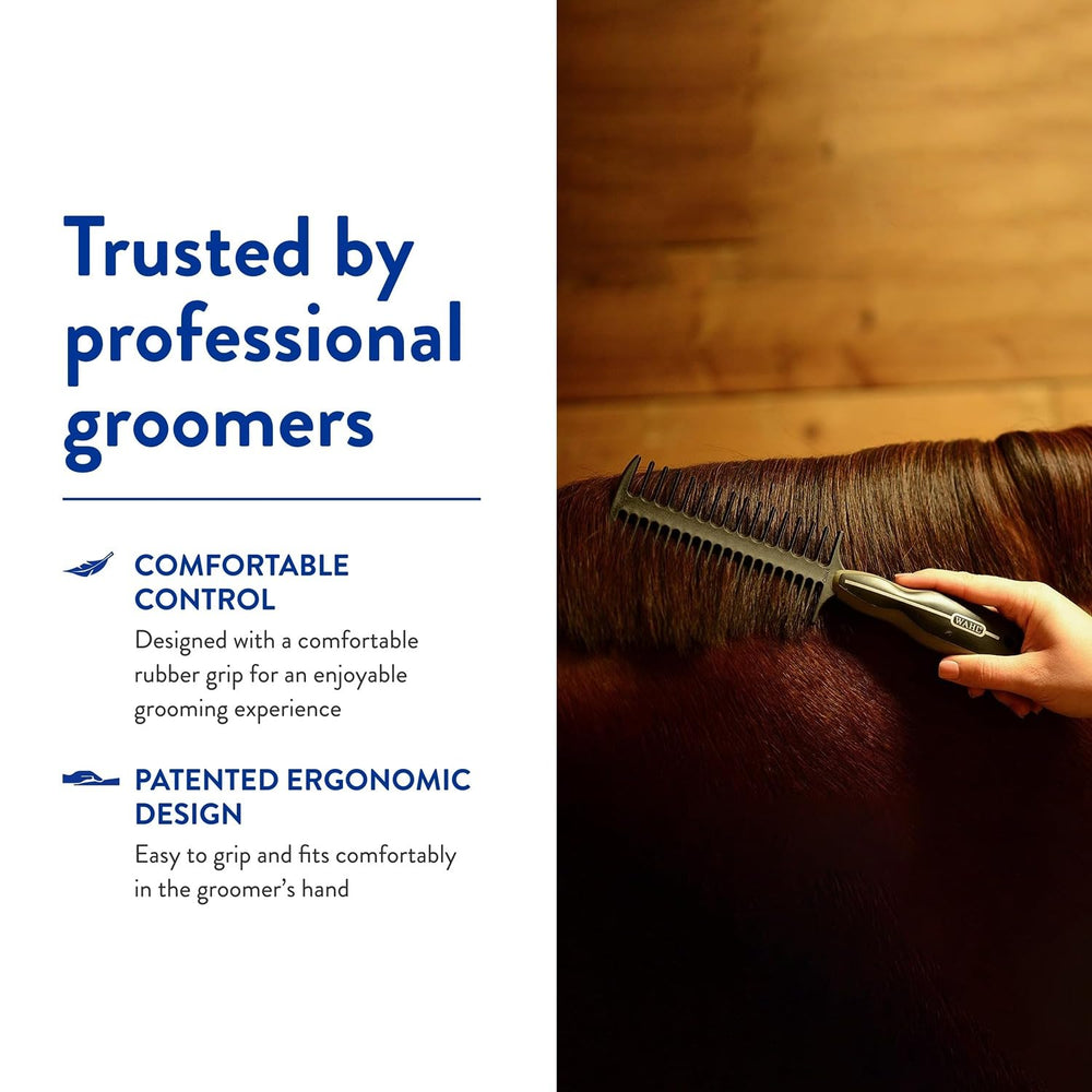 WAHL animal grooming tool made from durable gentle plastic