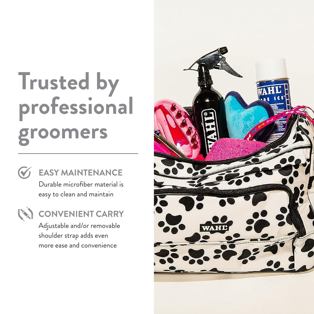 WAHL Animal Travel Tote wallet-section pocket holds small items securely