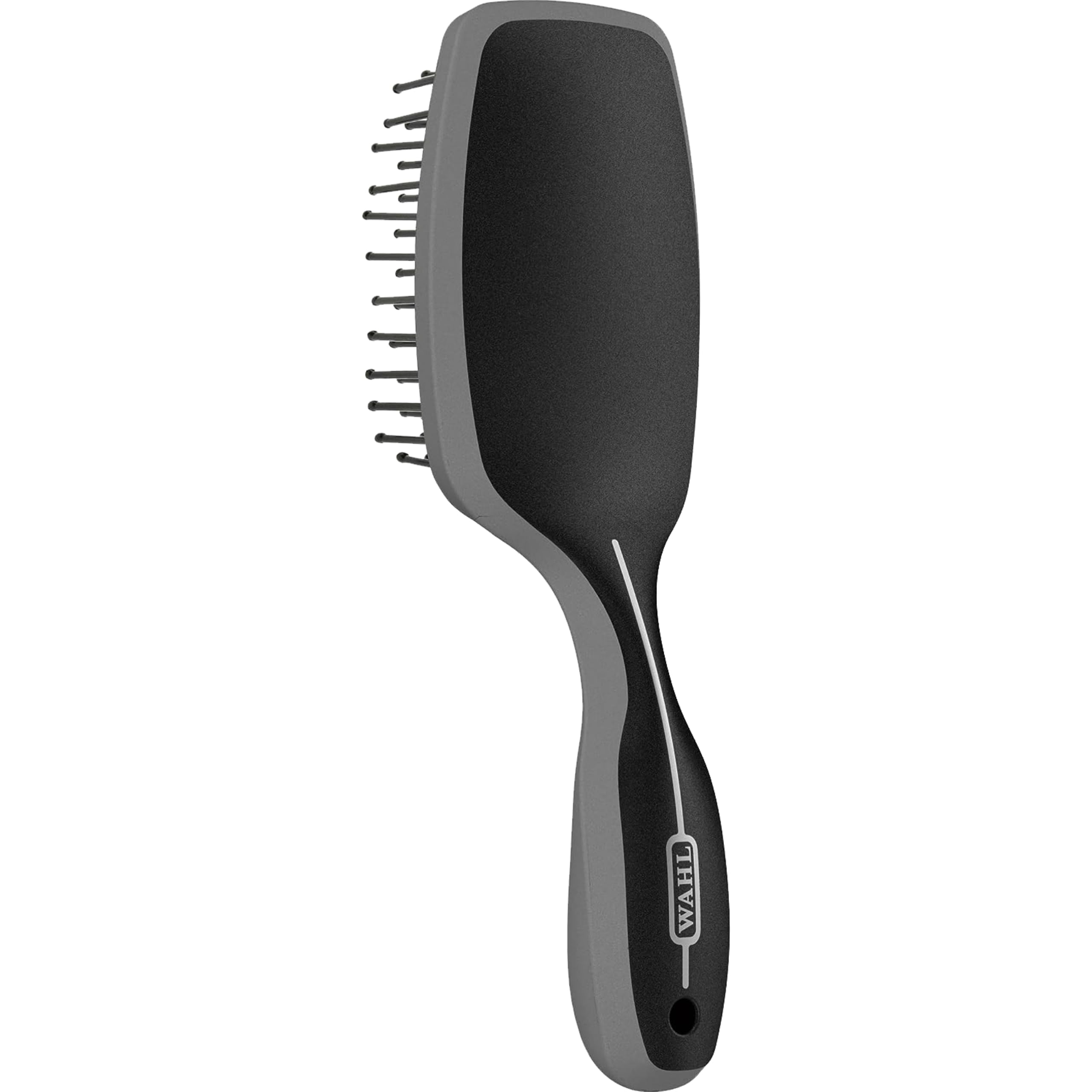 Wahl Mane Tail Brush with ergonomic grip delivers comfortable grooming session for you and your horse.