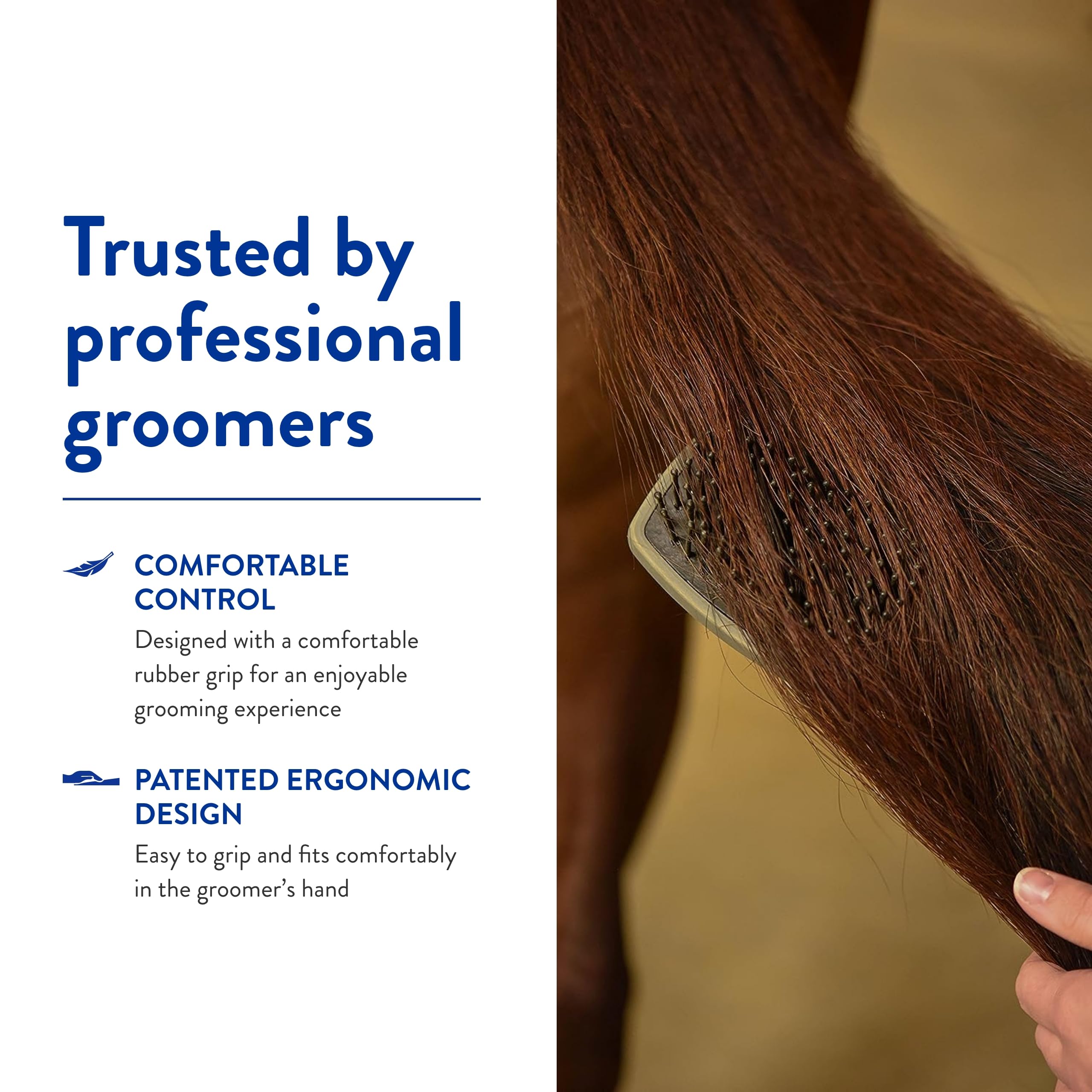 Wahl Mane Tail Brush shows show-prep-ready coat care.