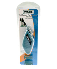 Wahl Pocket Pro close-up around ear area showing quiet, safe trimming