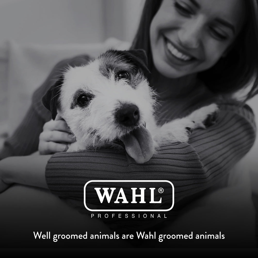 Wahl Pro Animal 7F blade system supports versatile coats.