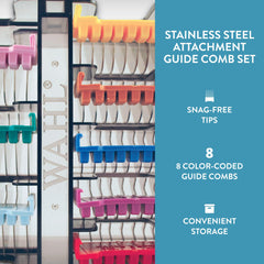 Wahl attachment comb used on cats for safe, neat trimming