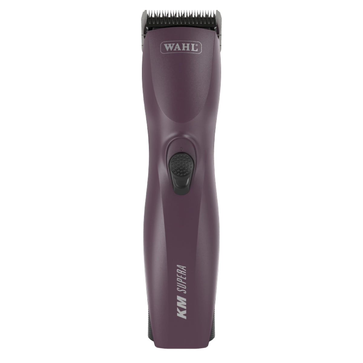 Wahl Pro Animal KM Supera cordless clipper front view for precise grooming and versatility