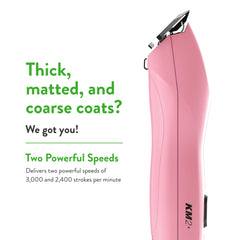 Wahl Pro Animal KM2+ 2-speed motor delivers versatile performance.