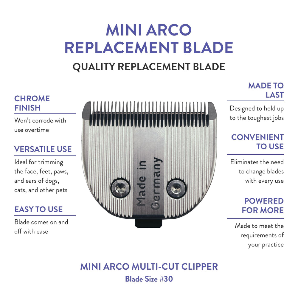 Wahl blade chrome finish demonstrates rust resistance for regular pet grooming.