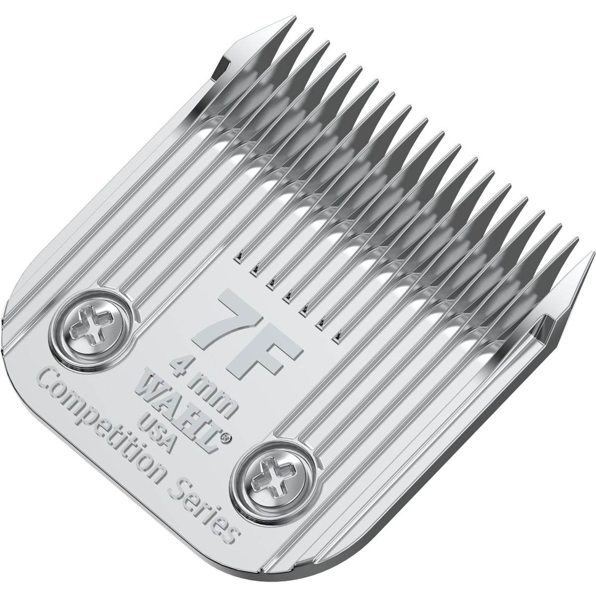 Wahl Professional Animal 7F detachable blade close-up for smooth cuts.