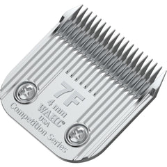 Wahl Professional Animal 7F detachable blade close-up for smooth cuts.