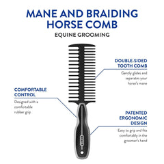WAHL professional mane detangling tool aids easy braiding