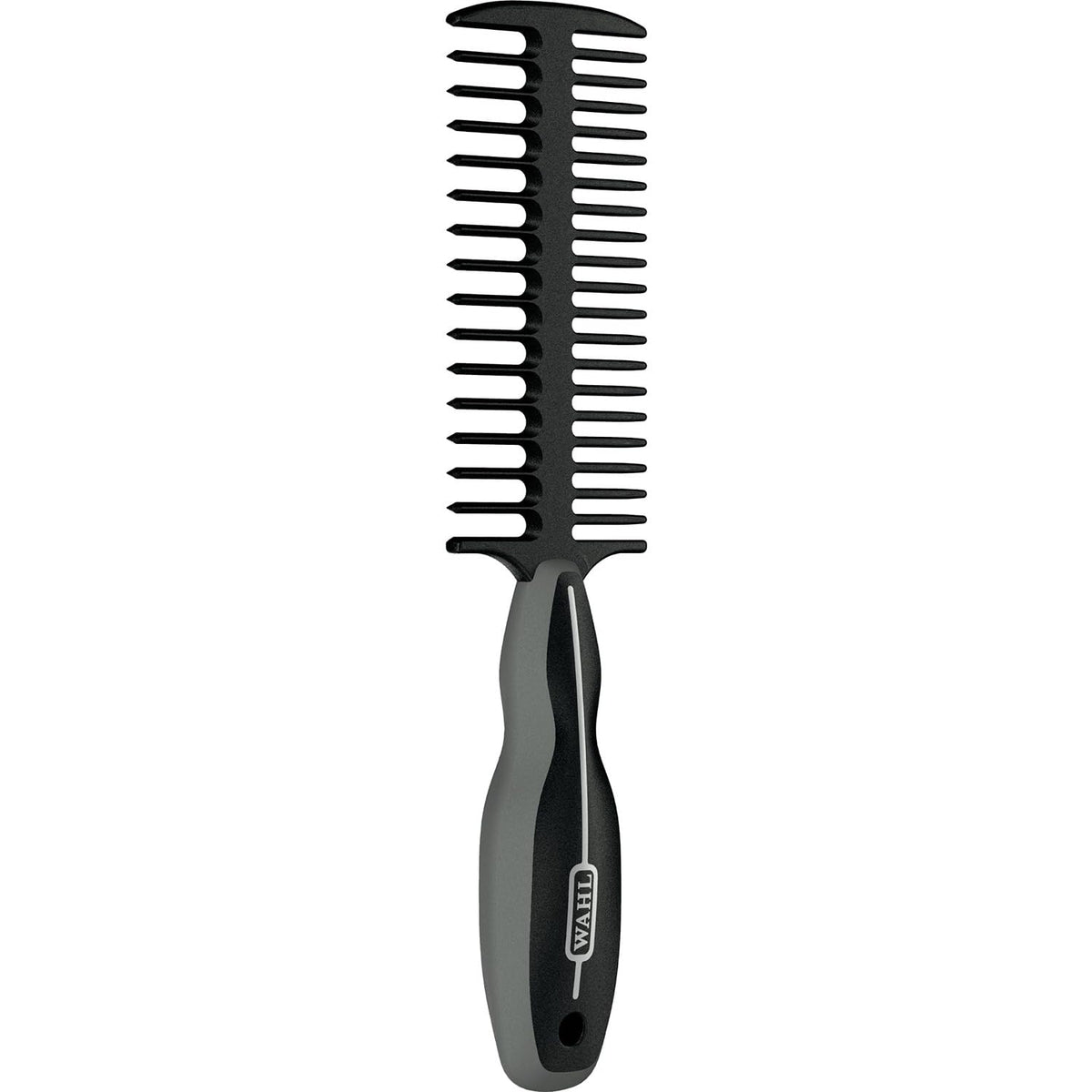 WAHL Mane & Tail Brush with ergonomic black grip for comfortable grooming sessions