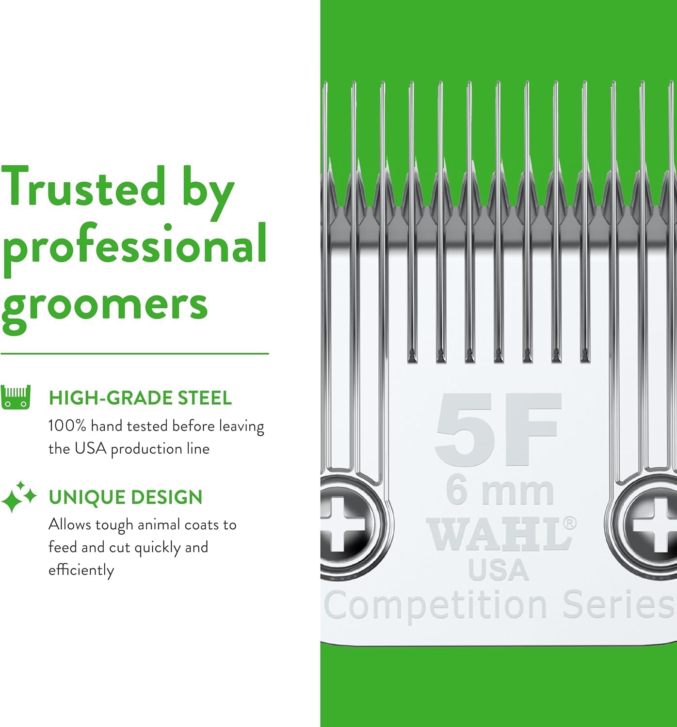 Wahl Professional Animal precision-cutting capability on coats