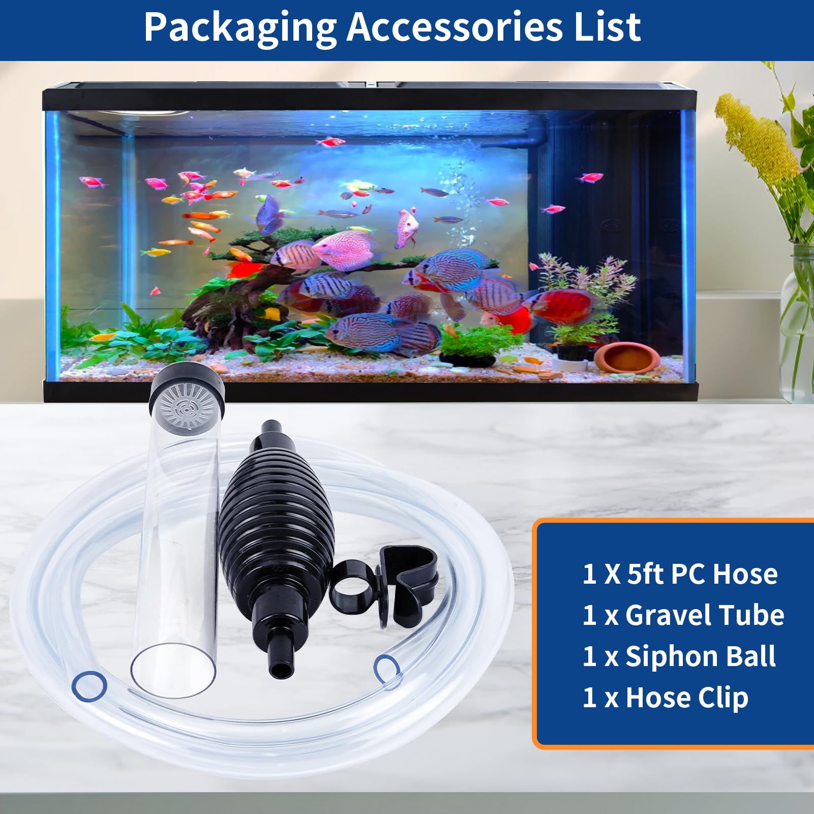 Waifoter maintenance tool in use offers versatile aquarium care.