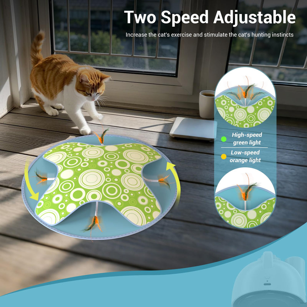 WAKHJAKT five-in-one heads provide varied chase experiences to prevent boredom.