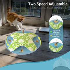 WAKHJAKT five-in-one heads provide varied chase experiences to prevent boredom.