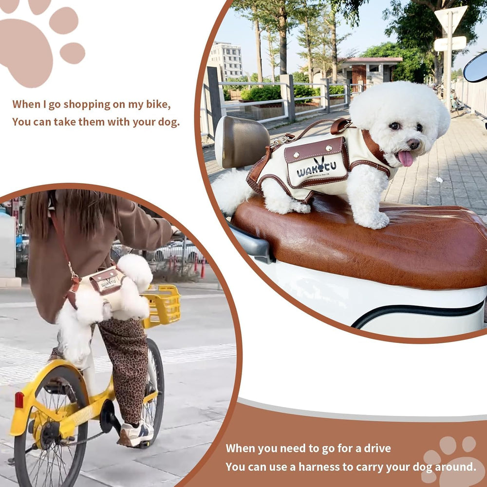 Wakytu treat-bag feature keeps rewards handy on walks and travels.