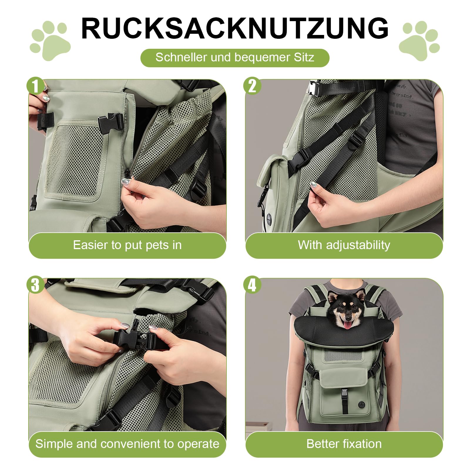 Wakytu night-safe reflective buckles improve visibility for evening walks