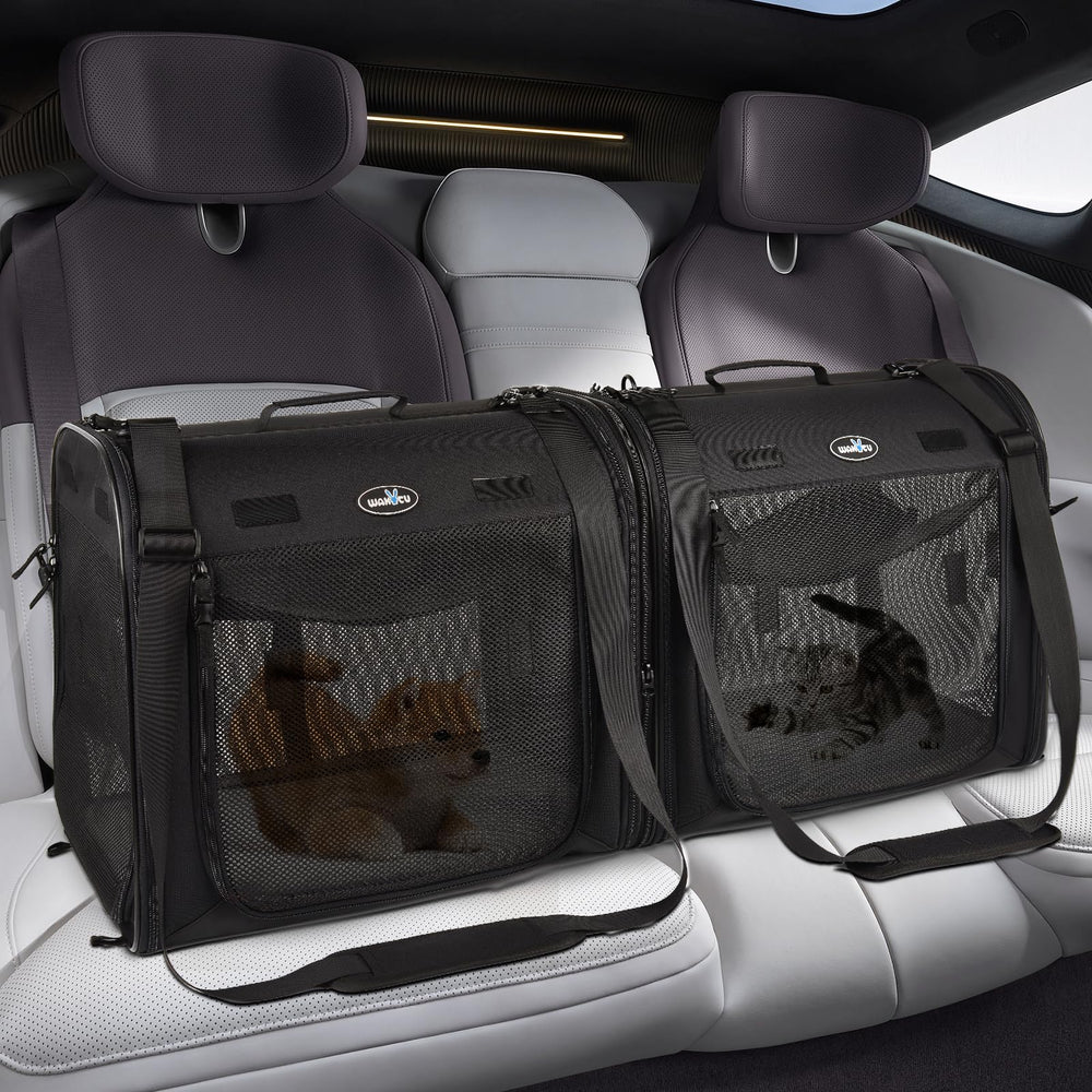 Wakytu carrier interior hammock supports pet comfort during travel