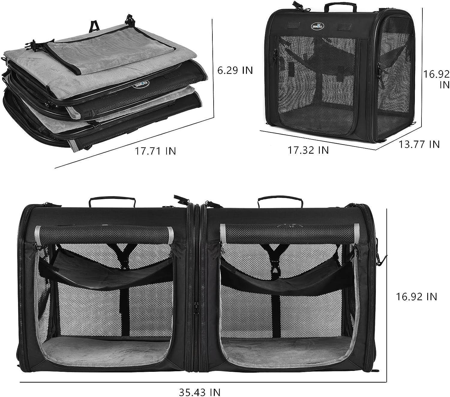 Wakytu tent stakes stabilize the crate on grass or beach during camping