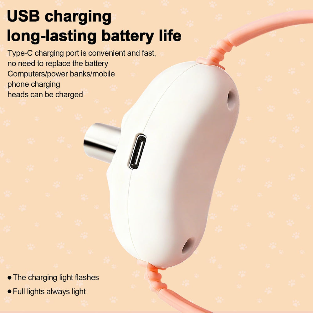 Walfront extended light head prevents fur blockage during play