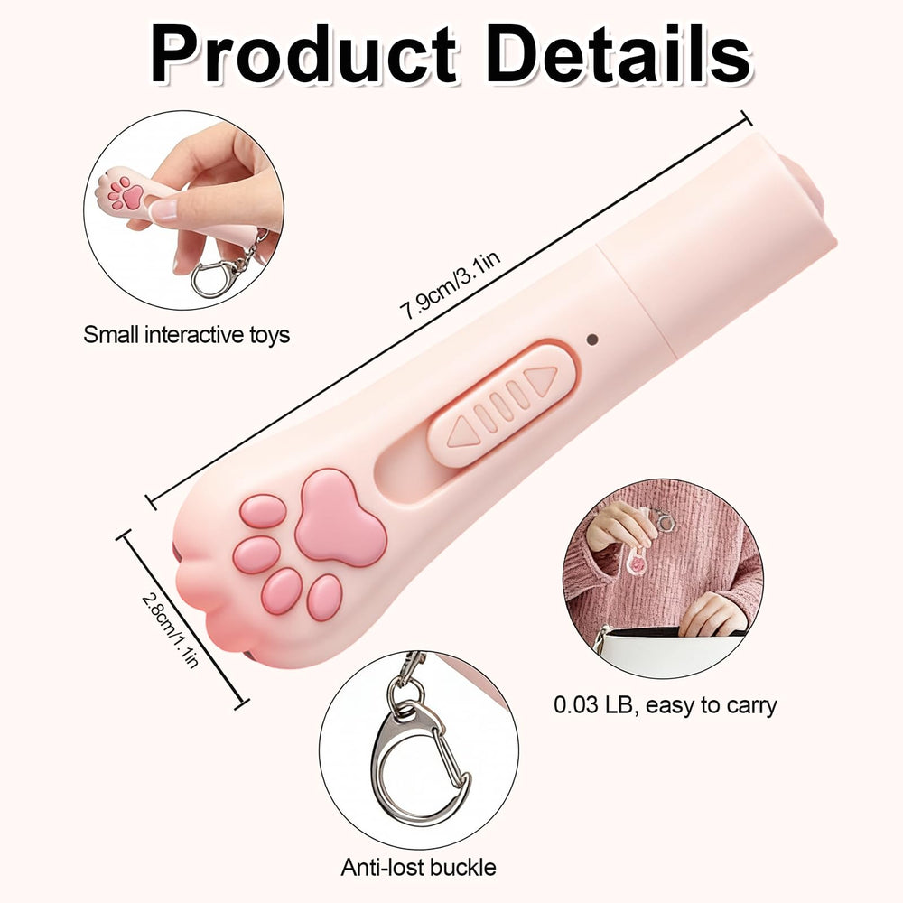 Walfront cat toys mouse pattern in action boosts chasing excitement.