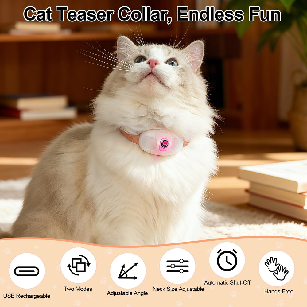 Walfront cat toys two-modes beam to spark hunting instincts