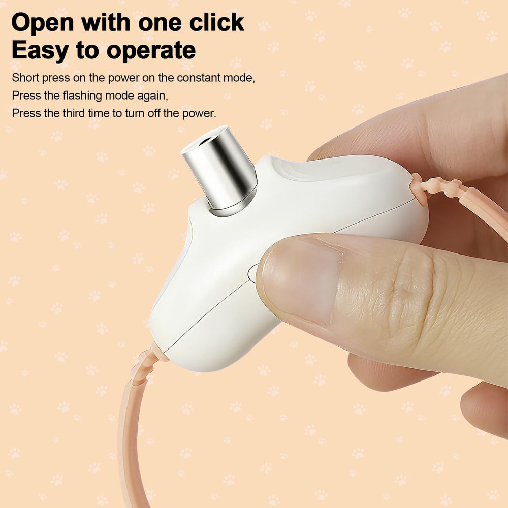 Walfront USB rechargeable cord powers hours of chase