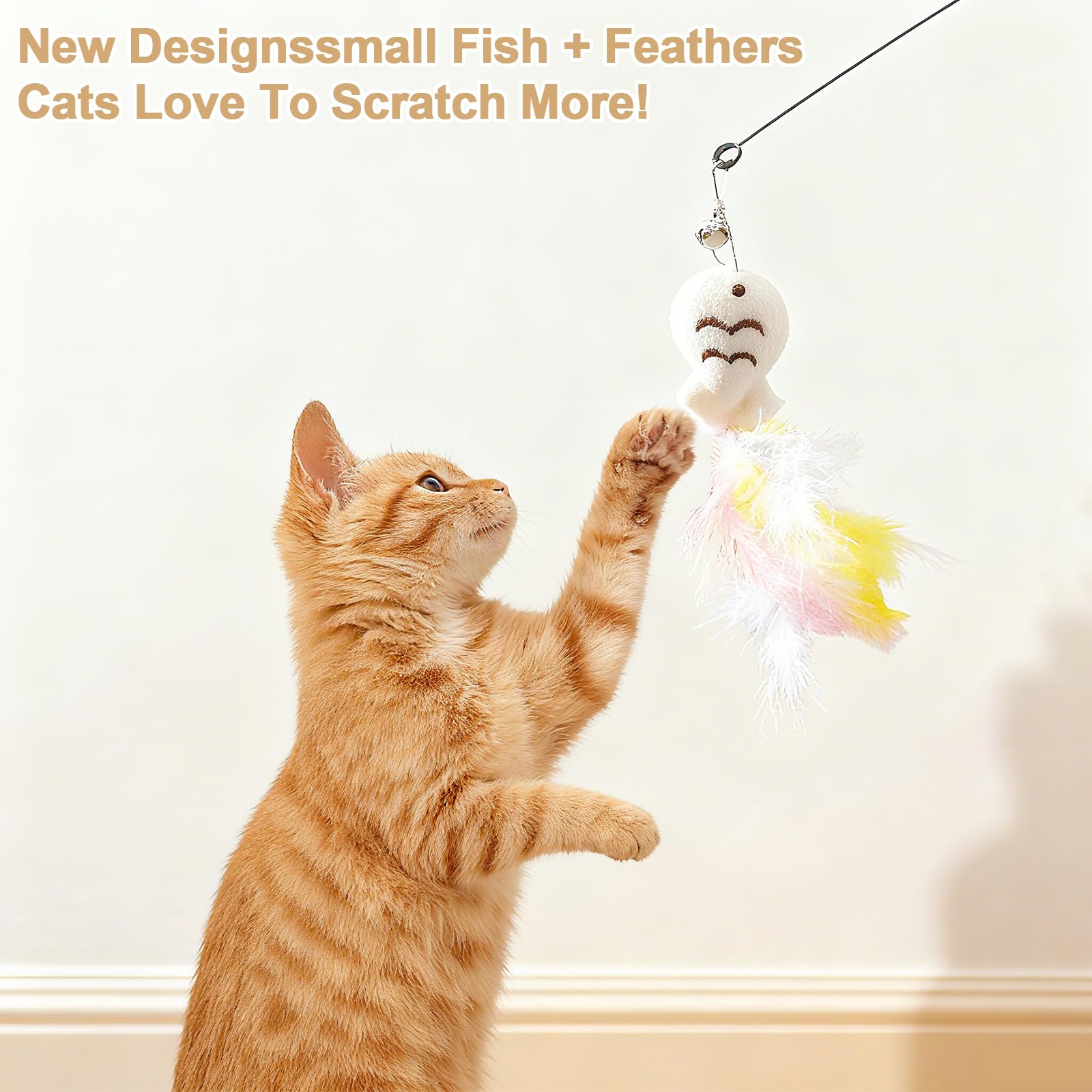 Walfront indoor cat play solution keeps indoor cats active and curious