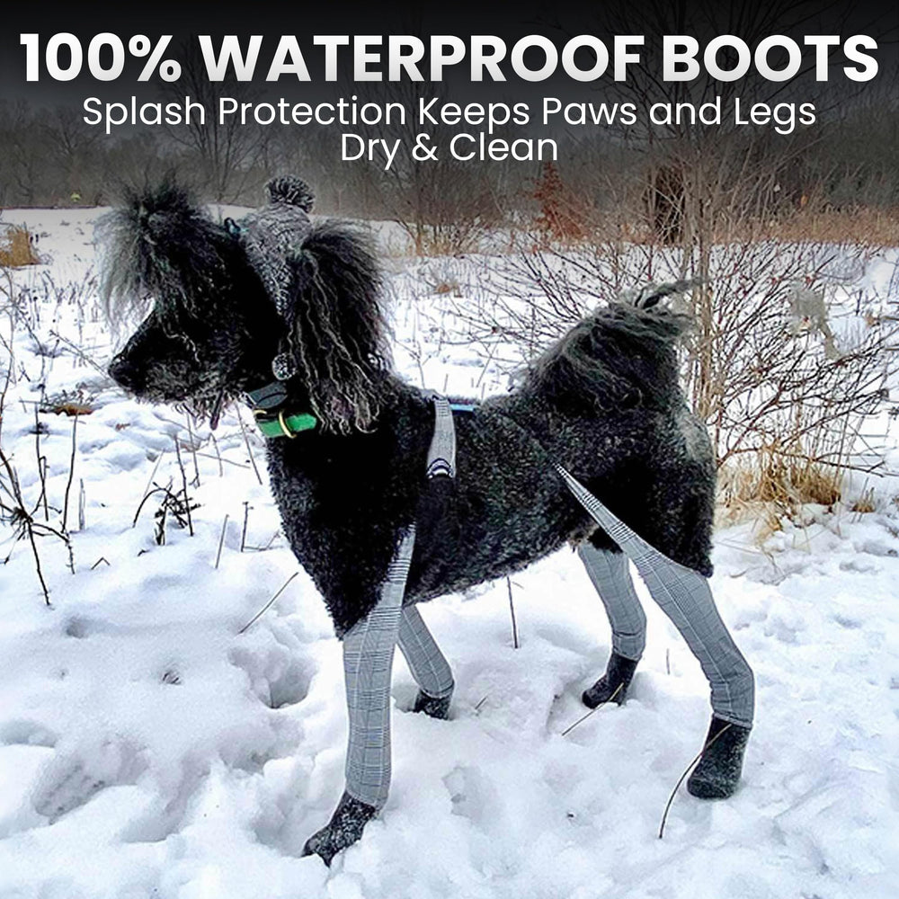 Walkee Paws machine-washable design makes post-walk cleanup quick and simple.